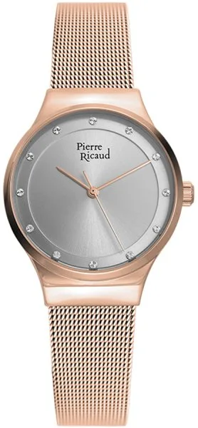 Zegarek damski Pierre Ricaud różowe złoto P22038.91R7Q
