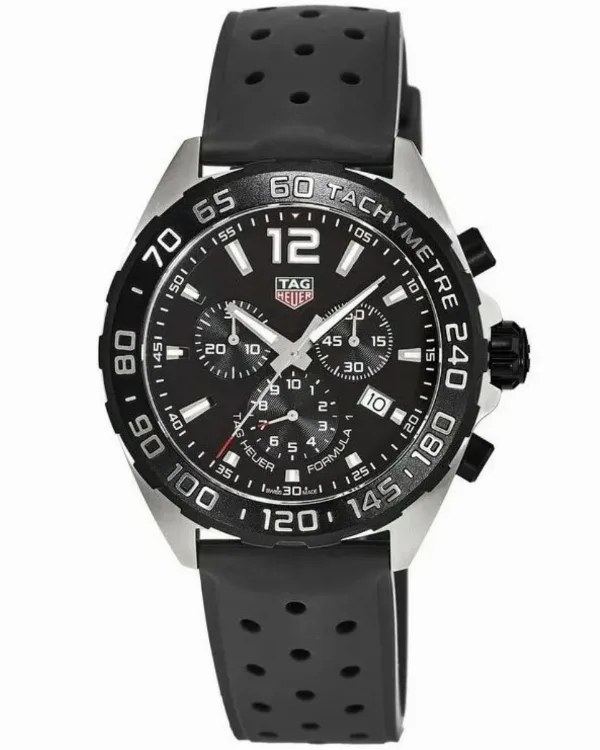 TAG Heuer Formula 1 Czarny/Guma Ø43 mm CAZ1010.FT8024