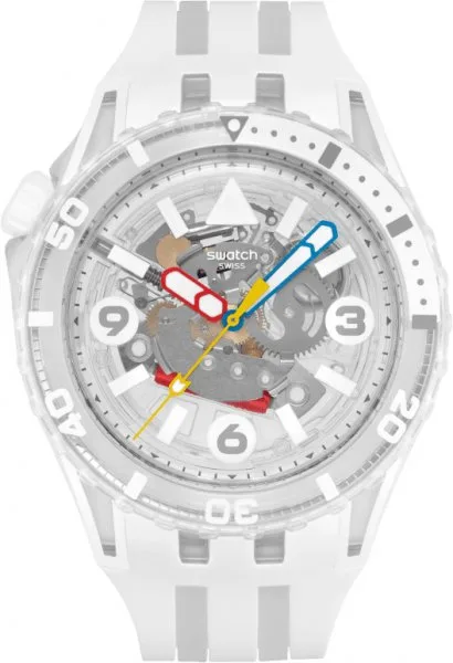 Zegarek Swatch Scubaqua Aurelia Aurita Skeleton