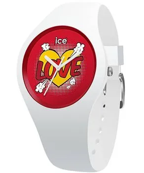 Zegarek damski biały z ICE WATCH Miłosne Love'