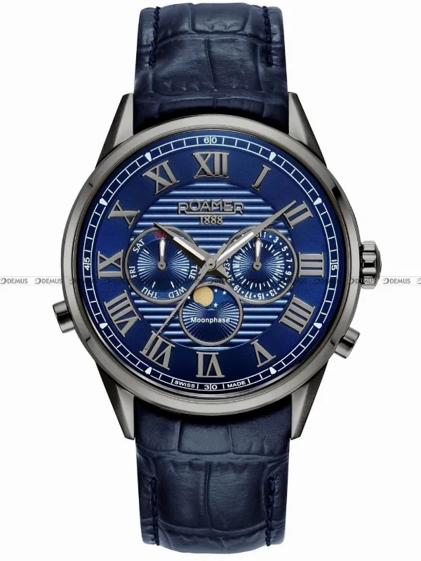 Superior Moonphase II 513821 44 45 05 Zegarek Roamer