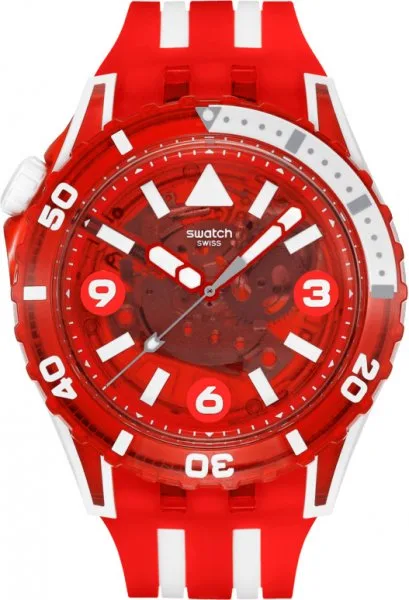 Zegarek Swatch Scubaqua Lion's Mane Skeleton