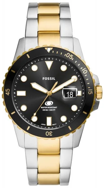 Fossil BLUE Bicolor Stainless Steel 42mm FS6031