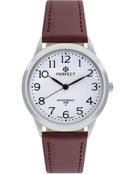 Zegarek damski Perfect GX010-02 na brązowym pasku