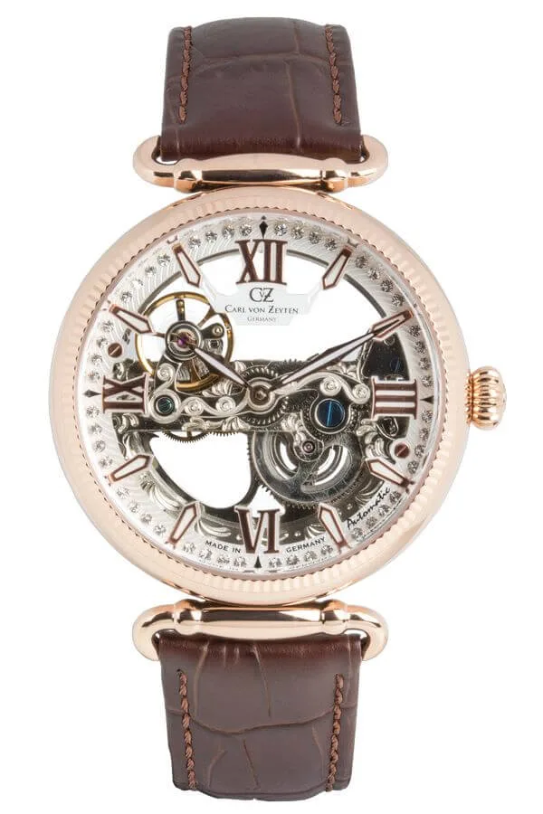 Zegarek damski Carl von Zeyten Hausern Skeleton Automatic Limited Edition