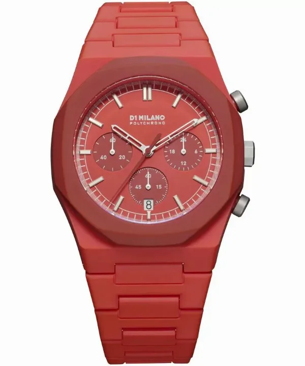 Zegarek męski D1 Milano Red Blast Polychrono Chronograph