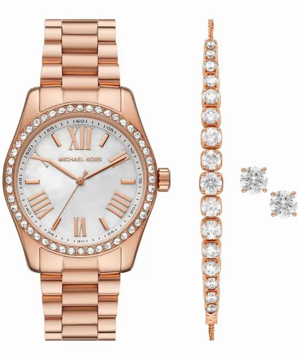 Zegarek damski Michael Kors Lexington SET