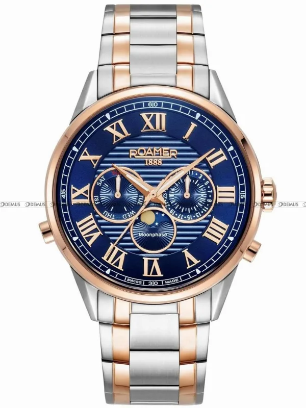Superior Moonphase II 513821 49 45 50 Zegarek Roamer