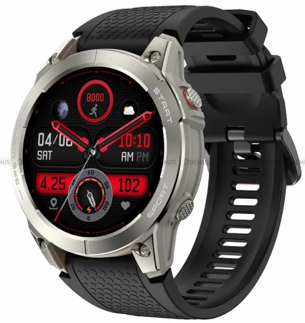 Smartwatch męski Hagen HC87-Silver-Black