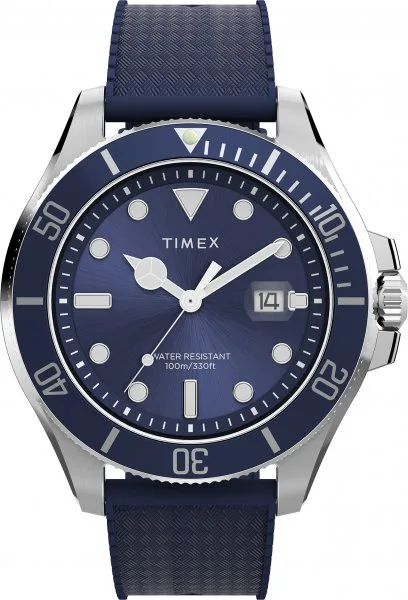 Timex Harborside Coast 44mm Synthetic Rubber Strap TW2Y05000