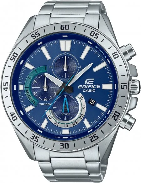 CASIO EFV-620D-2AVUEF - Edifice Chronograph - Męski - Zegarek na bransolecie