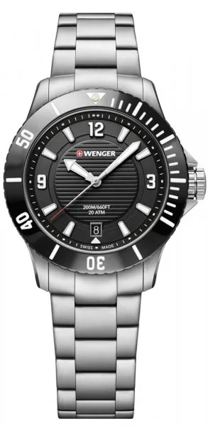 Wenger Czarny/Stal Ø36 mm 01.0621.109