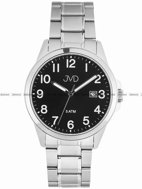 Zegarek męski JVD J1131.2 – stalowy, elegancki 40 mm Miyota