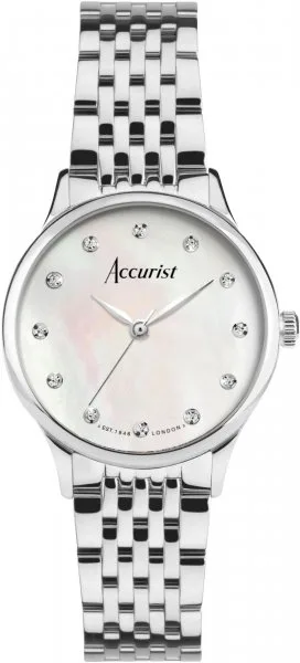 Accurist Dress Diamond 28mm - White Mother of Pearl 77000