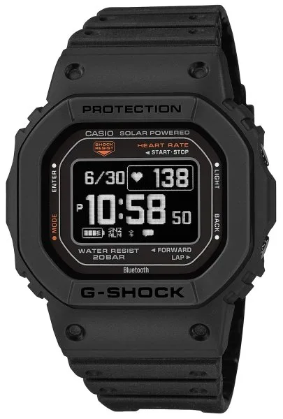 Zegarek męski smartwatch Casio G-SHOCK G-Squad Move Square Buetooth DW-H5600-1ER