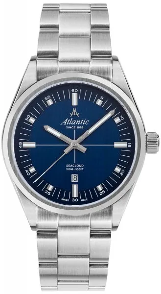 Zegarek Atlantic Seacloud 73366.41.51 męski wodoszczelny