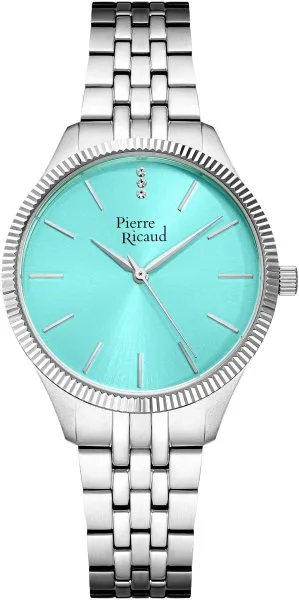 Zegarek damski Pierre Ricaud P23010.511TQ kolor typu Tiffany Blue