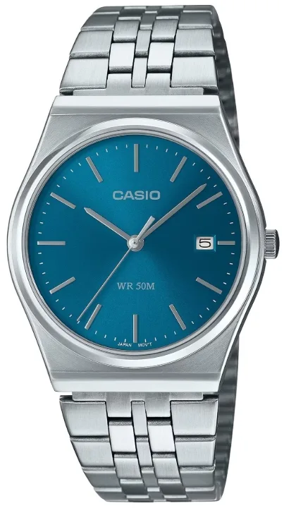 CASIO MTP-B145D-2A2VEF - Classic - Męski - Zegarek na bransolecie