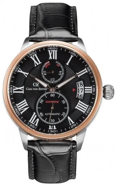 Zegarek Carl von Zeyten, CVZ0082BKS, Męski, Münstertal Limited Edition