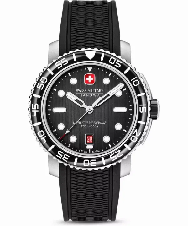 Zegarek męski Swiss Military Hanowa SMWGN0001701 Black Marlin