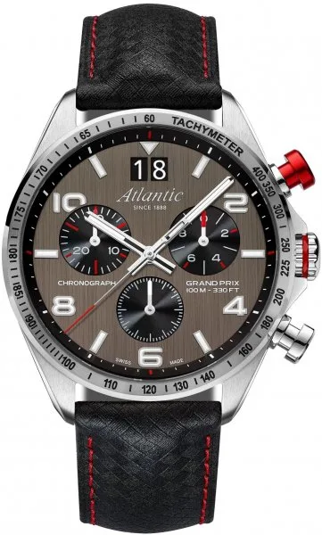 Zegarek męski Atlantic Grand Prix Chrono 55463-41-45